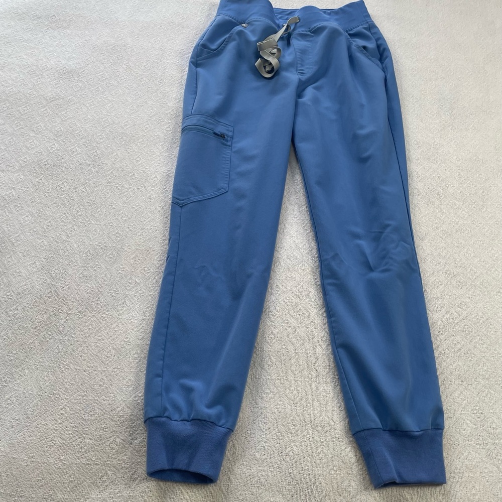 Figs Technical Coll‎ Sky Blue Scrubs ~ Size XS/P~ Healthcare ~ Medical Staff